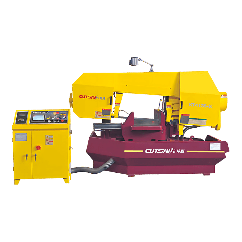 Máy cưa đa năng KT4135-X Máy cưa vòng cắt kim loại ngang tự động