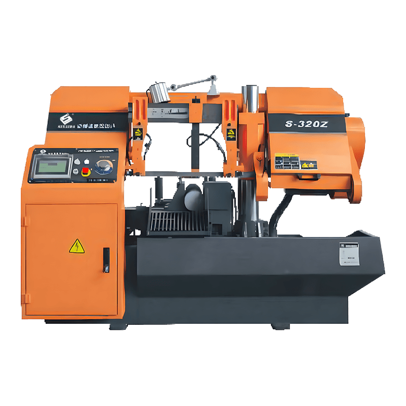 Máy cưa vòng cắt kim loại góc CNC tự động S-320Z